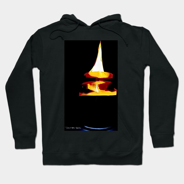 There Is A Light That Never Goes Out - Painting Hoodie by davidbstudios